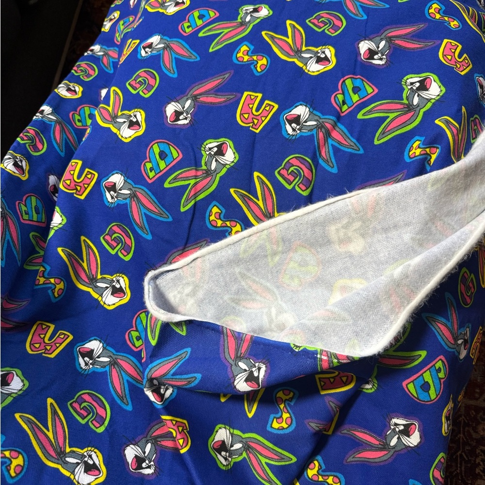 Half Bolt of Vintage Bugs Bunny Polar Fleece
